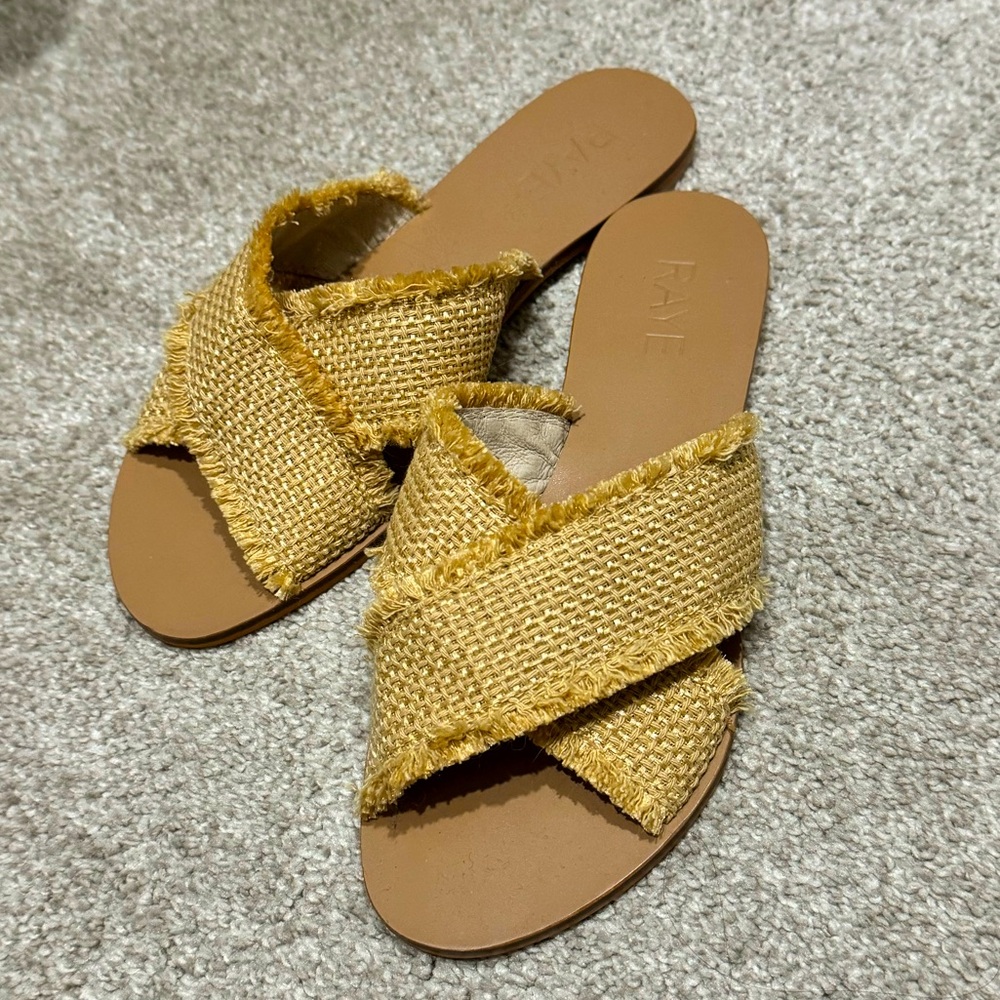 Raye Couer Sandal in Natural Size 7 Never Worn